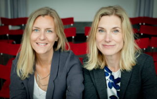 Kajsa Lönn Rhodin och Maria Lalouni